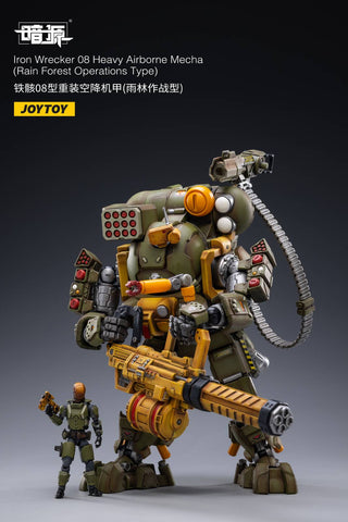 JOYTOY 1/18 Iron Wrecker 08 Heavy Airborne Mecha (Rain Forest Operations Type) JT2214