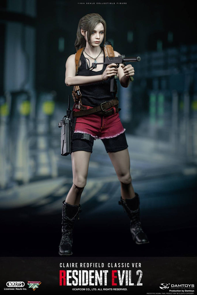 DAMTOYS DMS031 1/6 Resident Evil 2 Remake Ver. Claire Redfield Figure Model  Gift