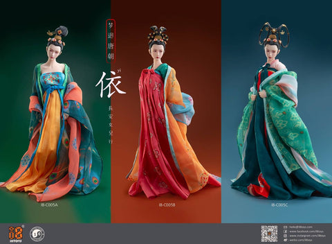 I8Toys 1/6 Han Chinese Clothing Tang Dynasty Chang On little lady yi I8-C005ABC