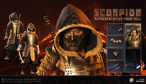 (RE ORDER) POPTOYS 1/6  Representative from Hell—Warrior Scorpion EX049 Re-production