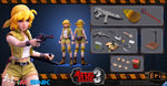 TUNSHI STUDIO 1/12  SNK METAL SLUG III ERI KASAMOTO TS-007