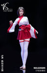 (RE ORDER) VSTOYS 1/6 Fox Spirit Miko Clothing Female Figure Costume blister card 22XG95 
